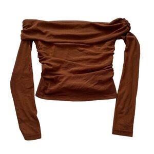 Off The Shoulder Mesh Top